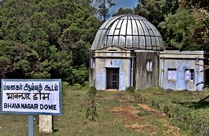 Bhavnagar dome in kodaikanal observatory campus